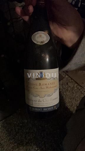 Burgundsko Vosne-romanée Premier Cru Albert Bichot Les Malconsorts 2001