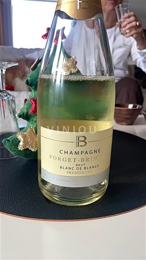 Champagne Sâm-panh Forget-Brimont Brut Blanc de Blancs Premier Cru Không niên vụ