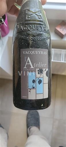 Údolí Rhôny Vacqueyras Domaine L'Atelier L'Atelier 2015