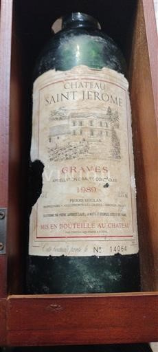 Bordeaux Graves Château Saint Jérôme 1989