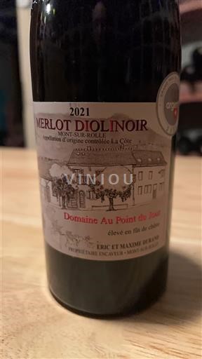 Vaud La Côte Domaine Au Point du Jour Merlot Diolinoir 2021