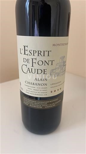 Languedoc Niet gespecificeerd Alain Chabanon L'Esprit de Font Caude 2020