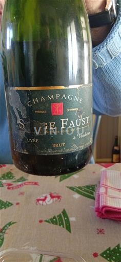 Champaña Champán Serge Faust Sin añada
