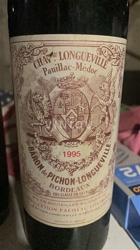 Bordeaux Pauillac Grand Cru Château Longueville Baron de Pichon-Longueville 1995