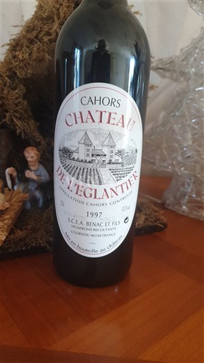 Sudoeste Cahors Château L'Églantier 1997