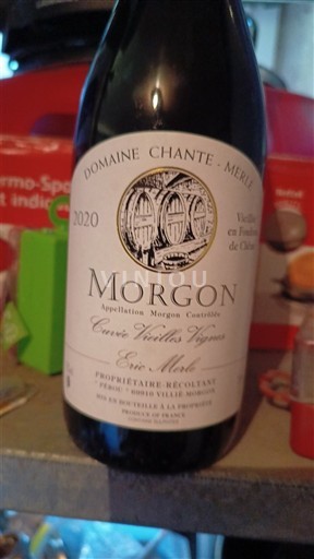 Beaujolais Morgon Domaine Chante-Merle Vieilles Vignes Élevé en Fûts de Chêne 2020