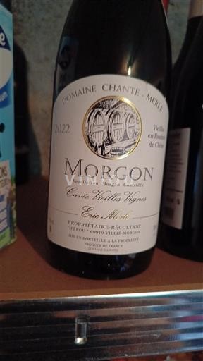 Beaujolais Morgon Domaine Chante-Merle Vieilles Vignes 2022