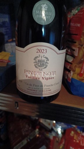 Jura Côtes du Jura Vignoble Guillaume Charnenil Vieilles Vignes 2023