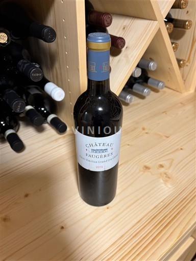 Burdeos Saint-Émilion Gran Cru Grand Cru Château Faugeres 2015