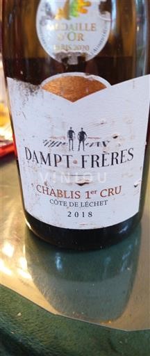 Borgogna Non specificato Premier Cru Domaine Dampt Frères Côte de Léchet 2018