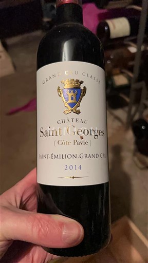 Bordeaux Saint-Émilion Grand Cru Grand Cru Château Saint Georges (Côte Pavie) 2014