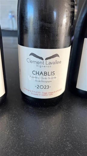 Burgundsko Chablis Clément Lavallée 2023