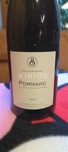 Borgoña Pommard Jean-Claude Boisset 2016
