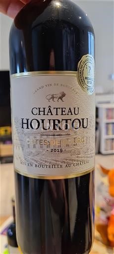Burdeos Côtes-de-bourg Château Hourtou 2019