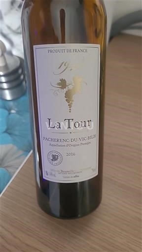 Tây Nam Pacherenc-du-vic-bilh La Tour 2016