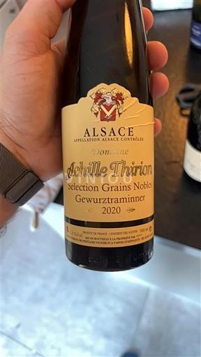 Alsazia Sélection de Grains Nobles Achille Thirion Sélection Grains Nobles Gewurztraminer 2020