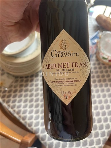 Dolina Loare Domaine La Gravoire Cabernet Franc Neleten.