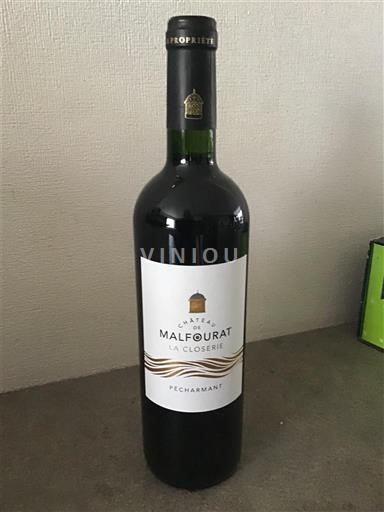 Sudoeste Pécharmant Château Malfouat La Closerie 2022