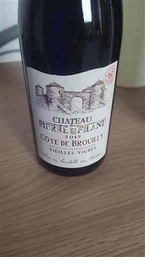 Beaujolais Côte-de-brouilly Château Pierre Filant Vieilles Vignes 2019