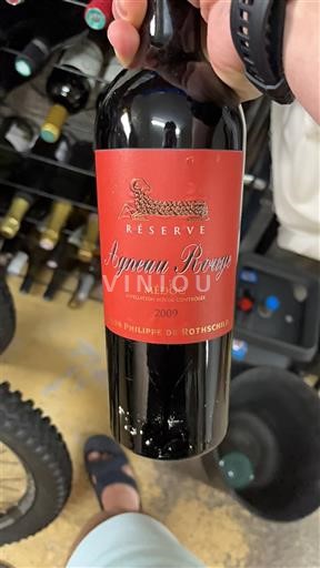 Bordeaux Médoc Baron Philippe de Rothschild Réserve Agneau Rouge 2009