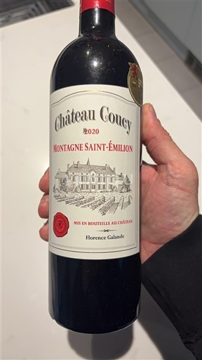 Bordo Montanja Sen Emilion Château Coucy 2020