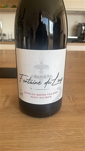 Valle del Ródano No especificado Domaine La Fontaine du Loup 2024