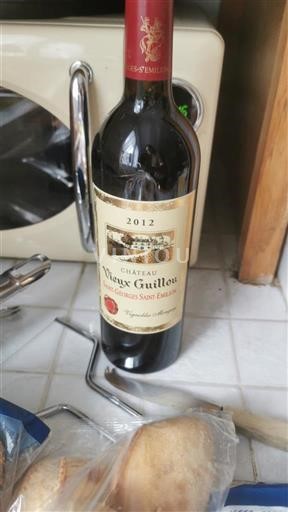 Bordeaux Montagne-saint-émilion Château Vieux Guillou 2012