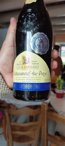 Rhônen laakso Châteauneuf-du-Pape Louis Bernard 2003