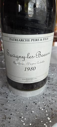 Burgundy Savigny-lès-Beaune Patriarche Père & Fils 1980