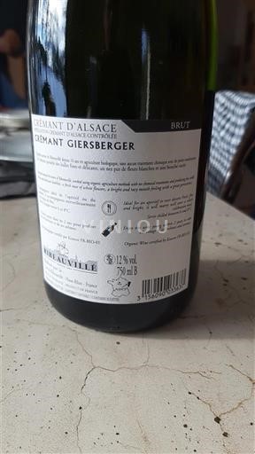 Alsazia Crémant d'Alsazia Giersberger Senza annata