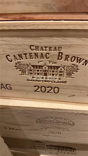 Bordeaux Margaux Château Cantenac Brown 2020