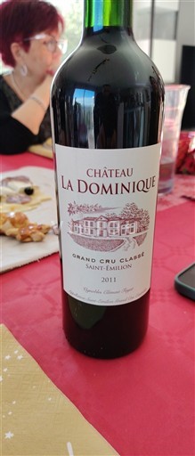 Bordeaux Saint-Émilion Grand Cru Classé Château La Dominique 2011