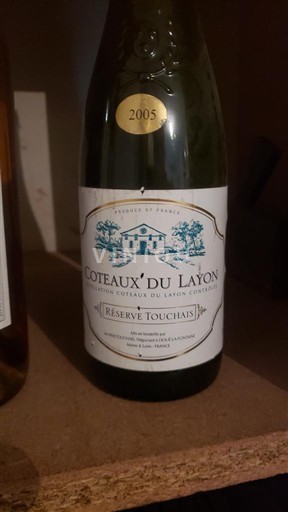 Loire-dalen Coteaux-du-layon Réserve Touchais 2005