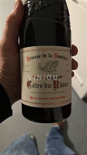 Rhônedalen Côtes du Rhône Réserve de la Roncière Traditionnelle 2022