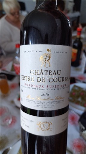 Bordeaux Bordeaux Supérieur Château Terre de Courban 2018