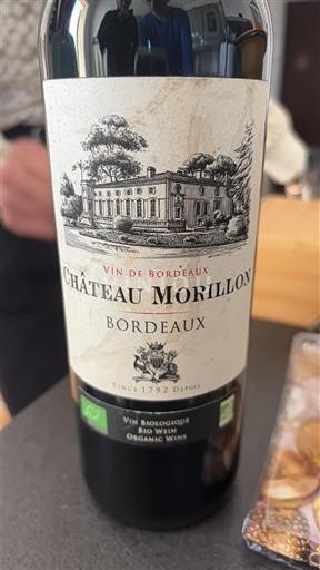 Bordeaux Château Morillon 2015