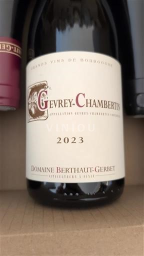 Burgundsko Gevrey-Chambertin Domaine Berthaut-Gerbet 2023