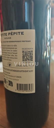 Provence, Lower Rhône Valley, Corsica Mediterranean Petite Pépite Non-Vintage