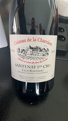 Bourgondië Niet gespecificeerd Premier Cru Château La Charrière Clos Rousseau 2024
