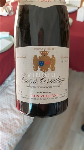 Valle del Rodano Crozes-Hermitage Léon Viollland 1996