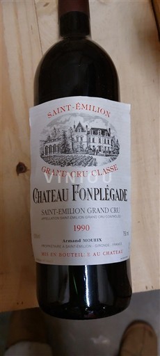 Bordeaux Saint-Émilion Grand Cru Chateau Fonplégade 1990