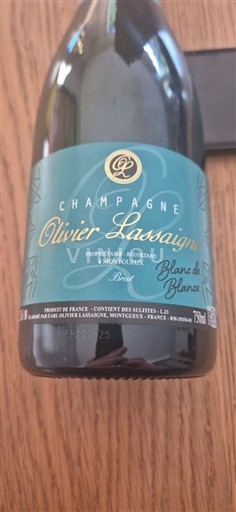Champaña Champán Olivier Lassaigne Blanc de Blancs Brut Sin añada