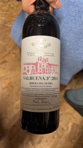 Castela e Leão Ribera del Duero Vega Sicilia Valbuena 5° 2014