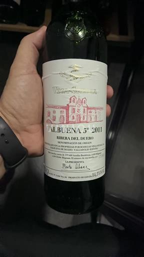 Castille và León Ribera del Duero Vega Sicilia Valbuena 5º 2011