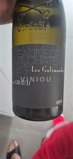Valle del Rodano Châteauneuf-du-Pape Domaine Giraud Les Galimardes 2018