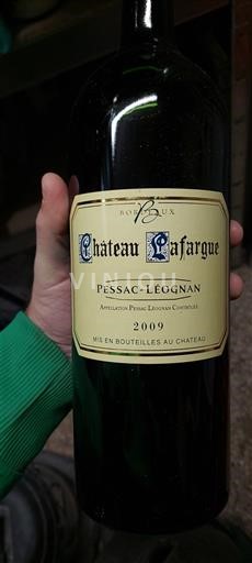 Bordeaux Pessac-Léognan Château Lafargue 2009