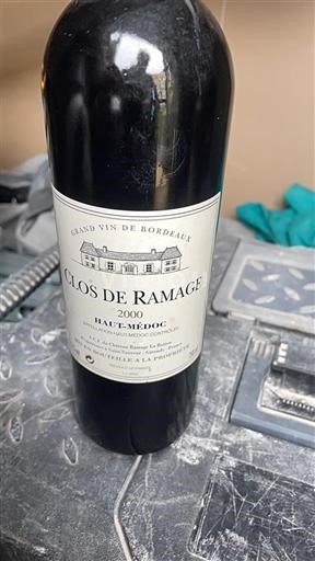 Bordeaux Haut-Médoc Clos de Ramage 2000