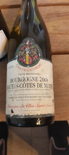 Burgundsko Nespecifikováno Domaine Clos Saint-Louis 2008