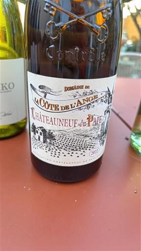 Valle del Ródano Châteauneuf-du-Pape. Domaine La Côte de l'Ange 2022