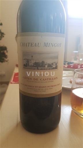 Bordeaux Ni doloceno Château Mingot 1997